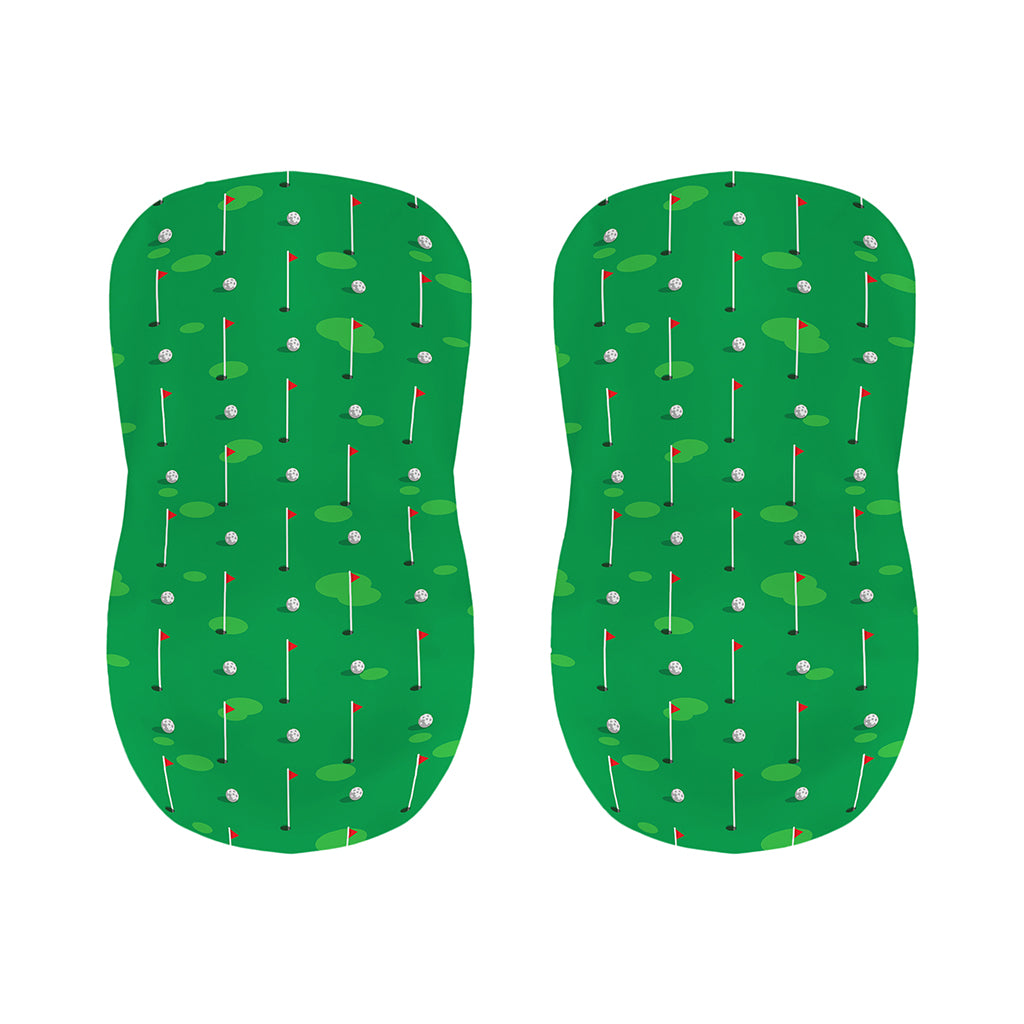 Golf Course Pattern Print Bar Stool Covers