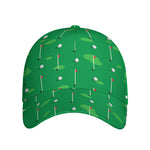 Golf Course Pattern Print Baseball Cap