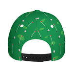Golf Course Pattern Print Baseball Cap