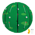 Golf Course Pattern Print Basketball