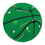 Golf Course Pattern Print Basketball