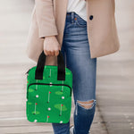 Golf Course Pattern Print Bible Tote Bag