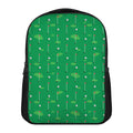 Golf Course Pattern Print Casual Backpack