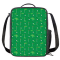 Golf Course Pattern Print Crossbody Lunch Bag