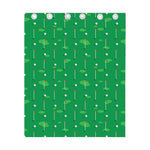 Golf Course Pattern Print Curtain