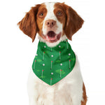 Golf Course Pattern Print Dog Bandana