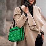 Golf Course Pattern Print Double Strap Bible Bag