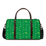 Golf Course Pattern Print Duffle Bag