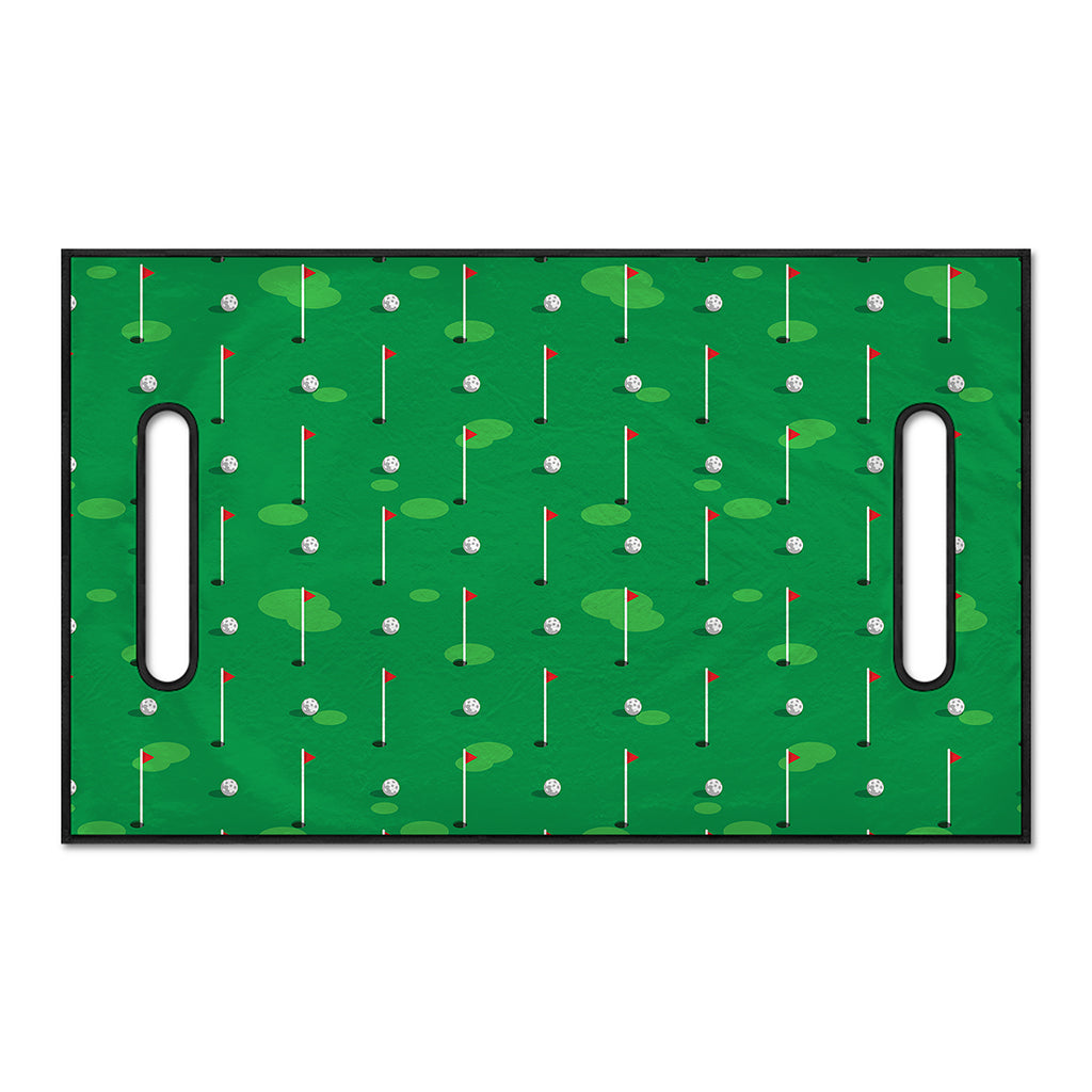 Golf Course Pattern Print Golf Cart Seat Cover