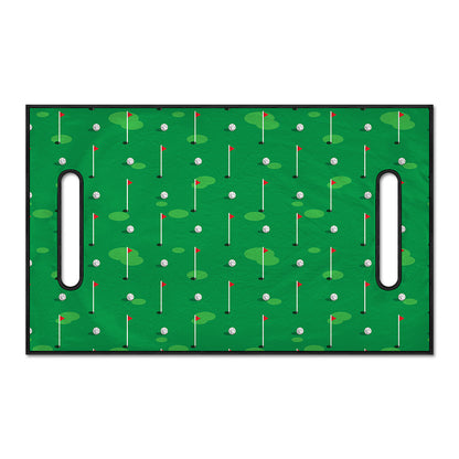 Golf Course Pattern Print Golf Cart Seat Cover