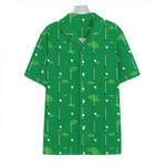 Golf Course Pattern Print Hawaiian Shirt