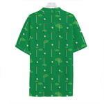 Golf Course Pattern Print Hawaiian Shirt