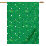 Golf Course Pattern Print House Flag