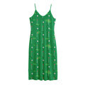 Golf Course Pattern Print Jersey Midi Cami Dress