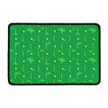 Golf Course Pattern Print Kitchen Mat