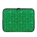 Golf Course Pattern Print Laptop Sleeve