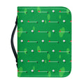 Golf Course Pattern Print Leather Bible Cover