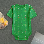 Golf Course Pattern Print Men's Bodysuit