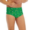 Golf Course Pattern Print Men's Briefs