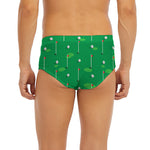 Golf Course Pattern Print Men's Briefs
