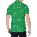 Golf Course Pattern Print Men's Shirt