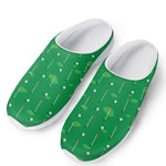 Golf Course Pattern Print Mesh Casual Shoes