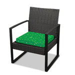 Golf Course Pattern Print Outdoor Seat Cushion Cover