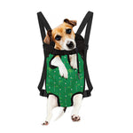 Golf Course Pattern Print Pet Carrier Backpack