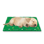 Golf Course Pattern Print Pet Cooling Mat Cover
