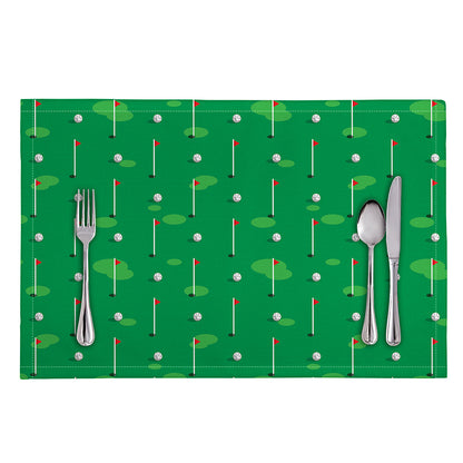 Golf Course Pattern Print Placemat