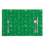 Golf Course Pattern Print Placemat