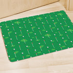 Golf Course Pattern Print Polyester Doormat