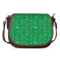Golf Course Pattern Print Saddle Bag