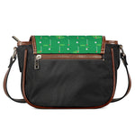 Golf Course Pattern Print Saddle Bag
