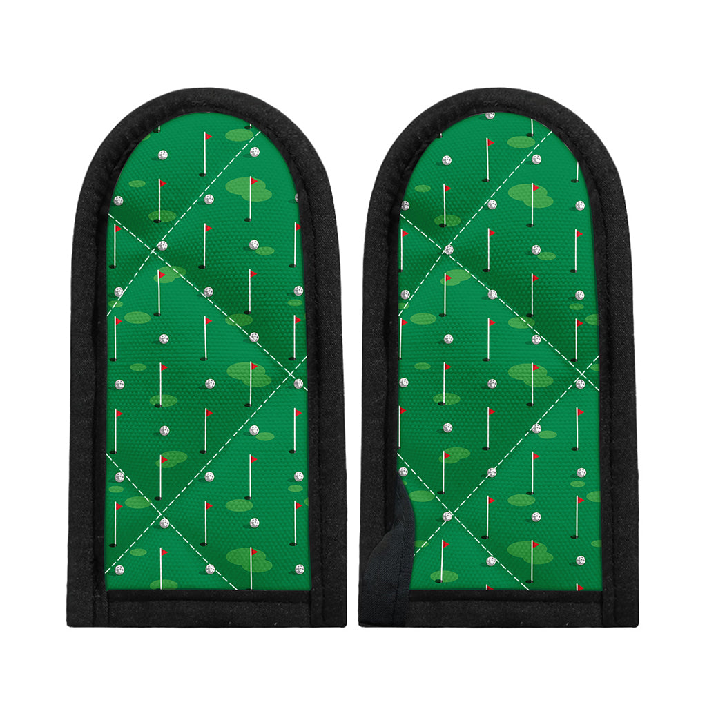 Golf Course Pattern Print Skillet Handle Cover