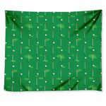 Golf Course Pattern Print Tapestry