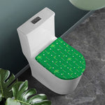 Golf Course Pattern Print Toilet Lid Cover