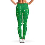 Golf Course Pattern Print Women's Leggings