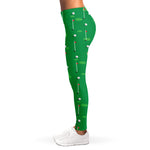 Golf Course Pattern Print Women's Leggings
