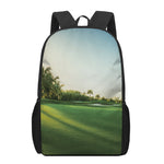 Golf Course Print 17 Inch Backpack