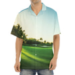 Golf Course Print Aloha Shirt