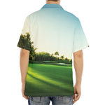 Golf Course Print Aloha Shirt