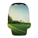Golf Course Print Baby Seat Cover