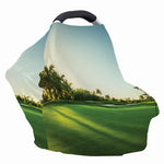 Golf Course Print Baby Seat Cover