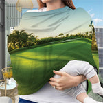 Golf Course Print Baby Seat Cover