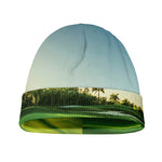 Golf Course Print Beanie