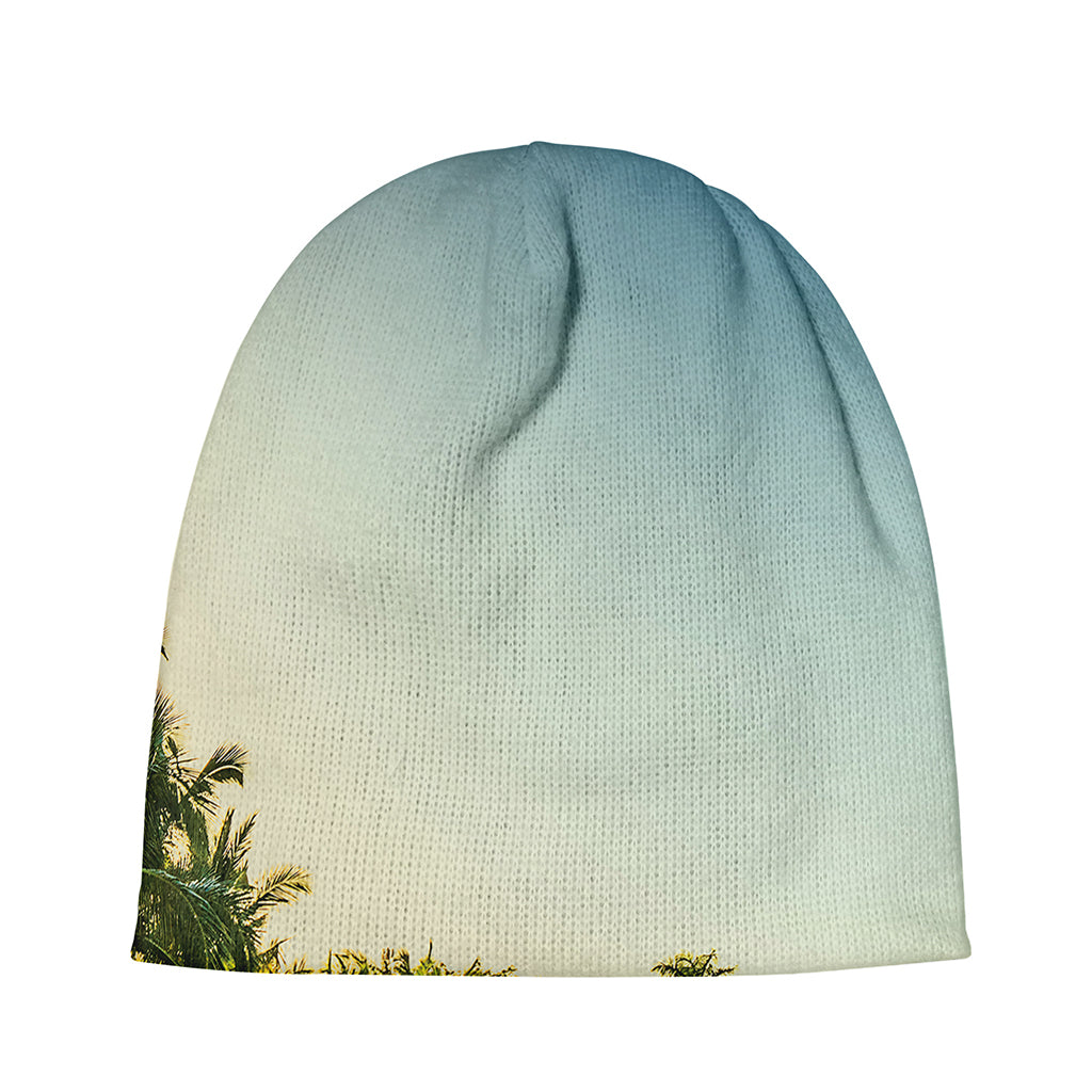 Golf Course Print Beanie