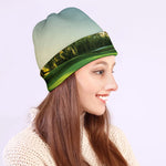 Golf Course Print Beanie