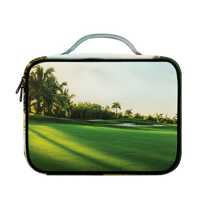 Golf Course Print Briefcase Bible Bag