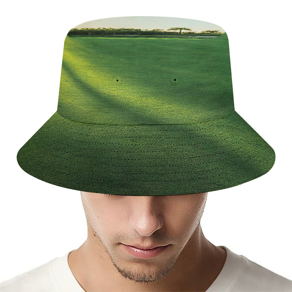 Golf Course Print Bucket Hat